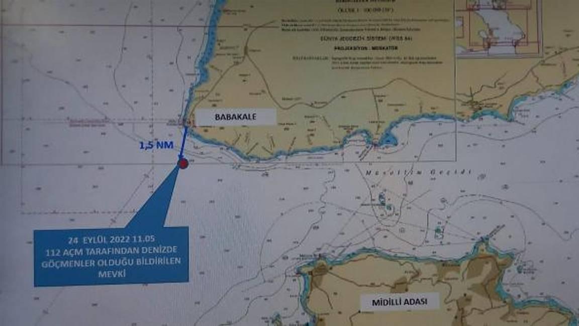 İçişleri Bakanlığı: Çanakkale Babakale açıklarında 6 düzensiz göçmenin cansız bedenine ulaşıldı