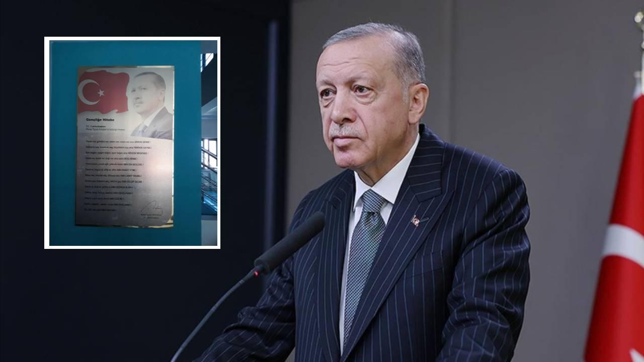 Mevlana'nın şiiri, Erdoğan'ın gençliğe hitabesi oldu!