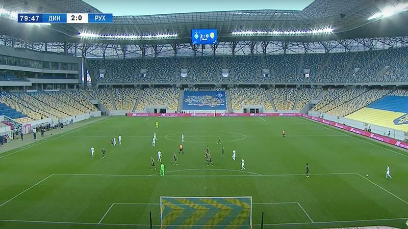 Dinamo Kiev-Rukh Lviv maçına hava saldırısı engeli