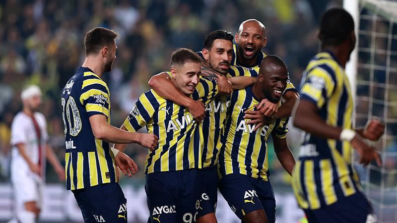 Fenerbahçe 5-4 Fatih Karagümrük (Maç sonucu)