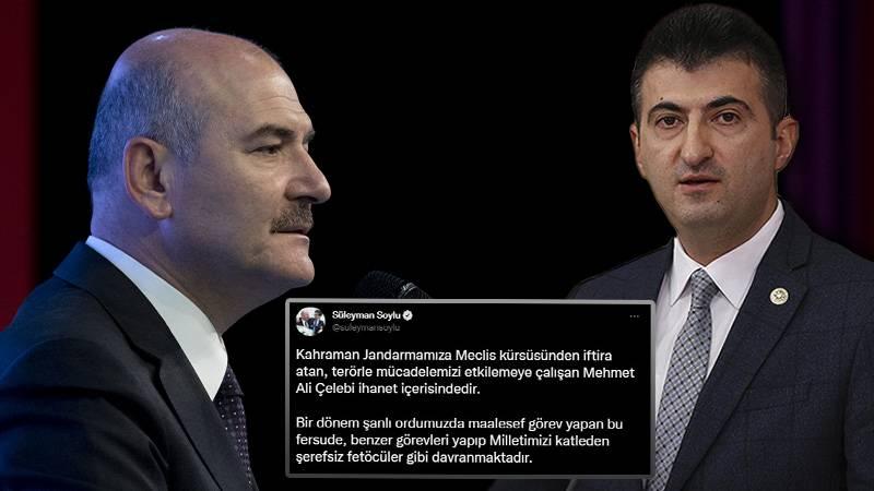 AKP’ye katılan Çelebi'yi 'FETÖ'cüler gibi davranmakla' suçlayan Bakan Soylu’nun paylaşımı gündem oldu: Bir hoş geldin partisi yok mu?