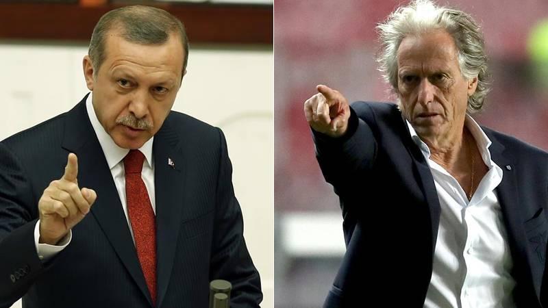 Cumhurbaşkanı Tayyip Erdoğan - Jorge Jesus