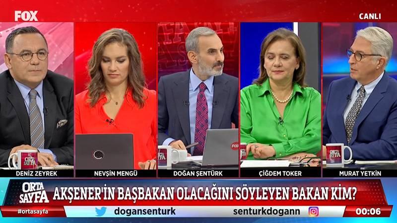 Deniz Zeyrek: Meral Akşener'in Başbakan olacağını söyleyen güçlü bir Bakan var, bizzat kendisinden duydum