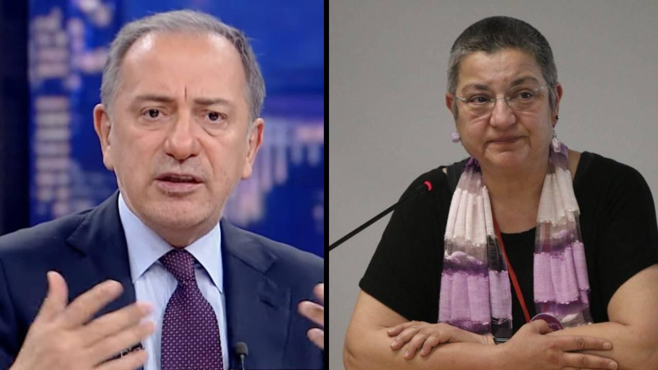 Fatih Altaylı'dan Şebnem Korur Fincancı yorumu: Fikrine, düşüncesine kızarak birini içeri atamazsınız