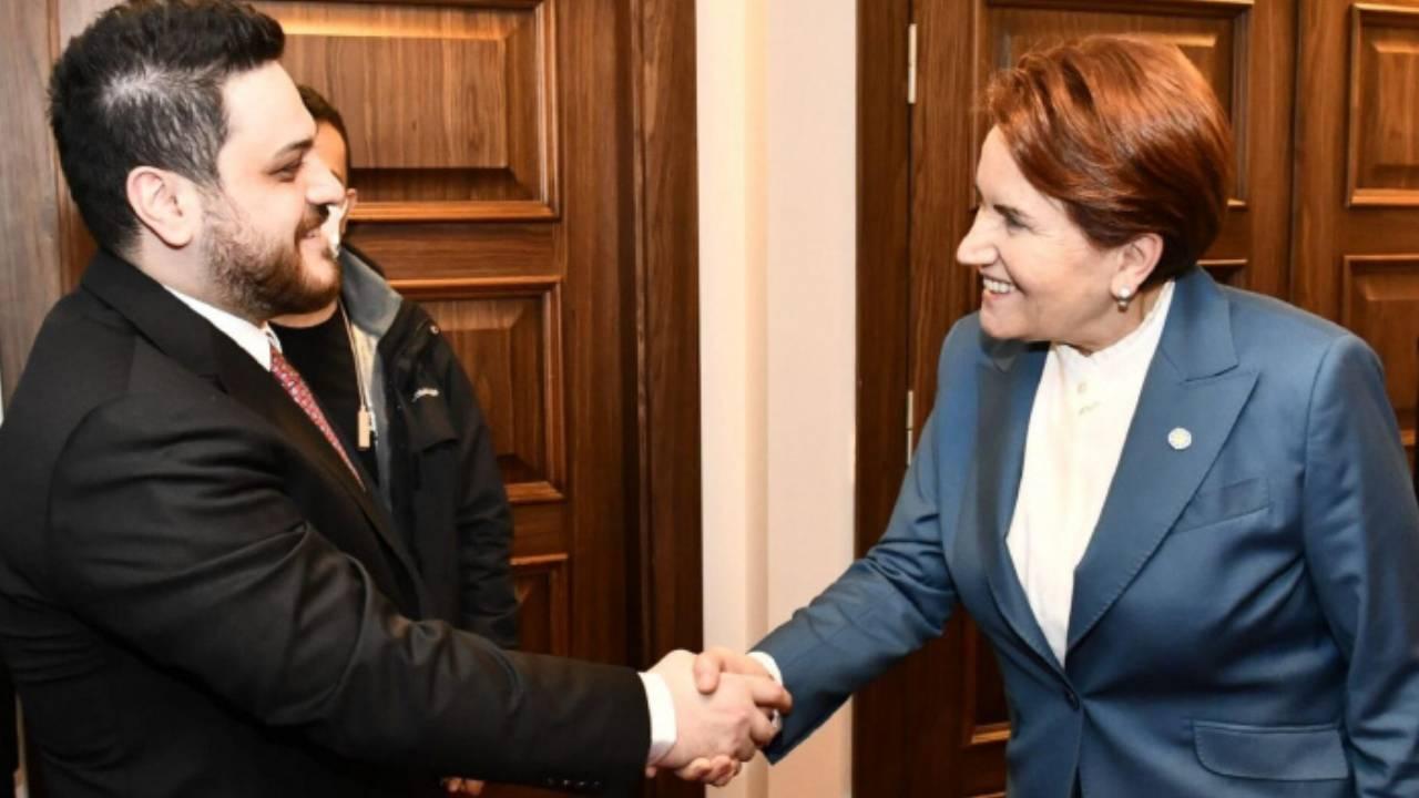 Akşener'den, Millet İttifakı'na girmek istediğini açıklayan Hüseyin Baş'a ziyaret