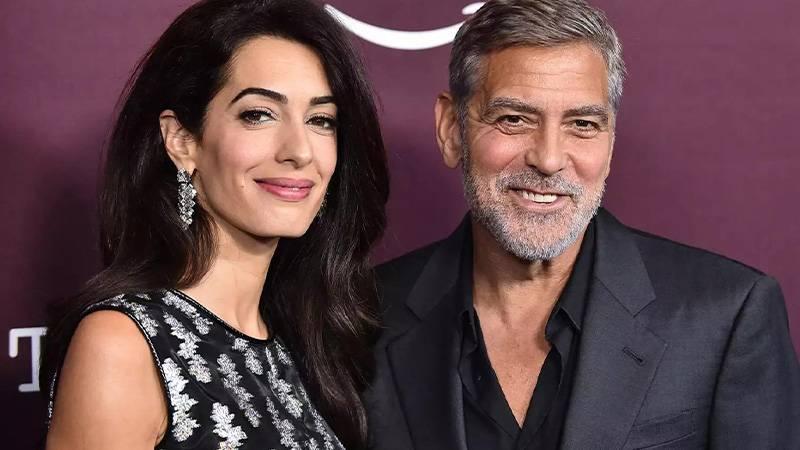 Amal Clooney: Oğlum hapishane resmi çizip "Putin burada olmalı" dedi