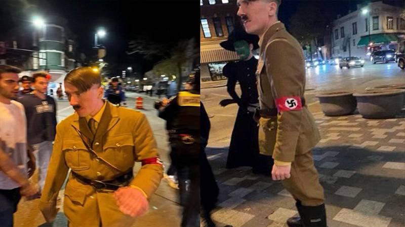 Cadılar Bayramı’nda Hitler kostümü giyen adam işten atıldı