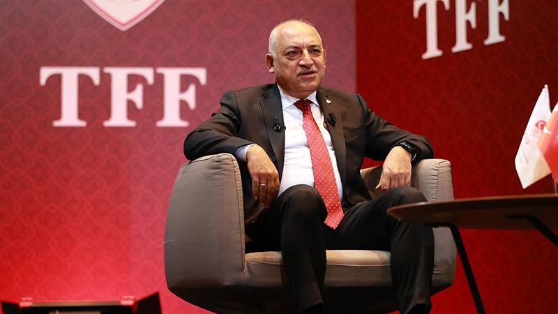 TFF Başkanı Büyükekşi: Hedefimiz ilk ikiye kalıp, Avrupa Şampiyonası'na katılmak