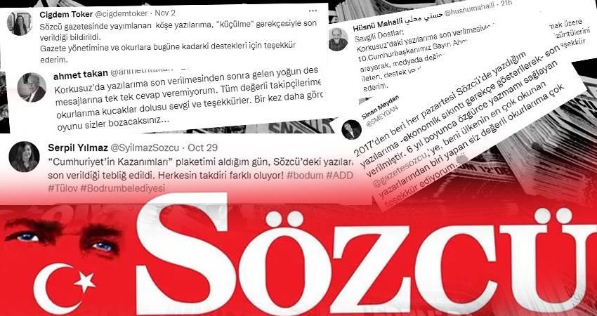 Yazılarına son verilen Serpil Yılmaz: Sözcü'nün özgün kararı diye bakmıyorum; sektörel biçimlenmeye yol açabilecek işaret fişeği gibi