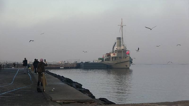 Sis nedeniyle kapanan Çanakkale Boğazı, transit gemi geçişlerine açıldı