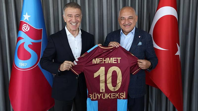 TFF Başkanı Mehmet Büyükekşi'den Trabzonspor'a ziyaret