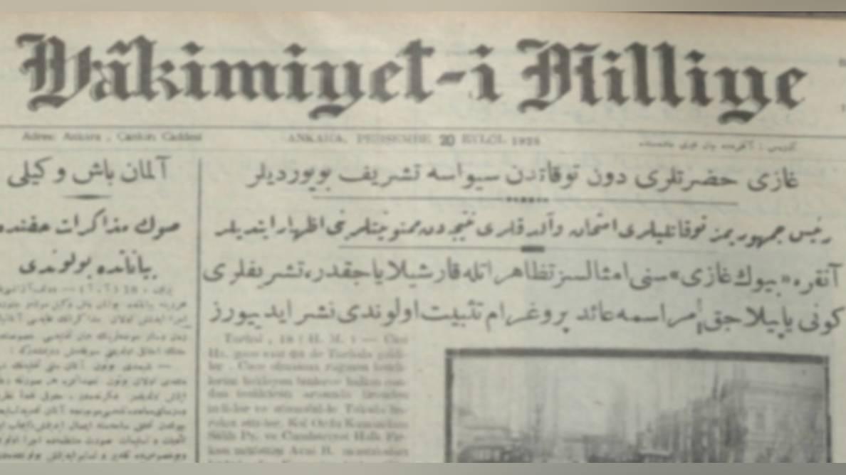 Mehmet Altan yazdı: Atatürk'ün gazetesi Hâkimiyet-i Milliye'de alfabe tartışması