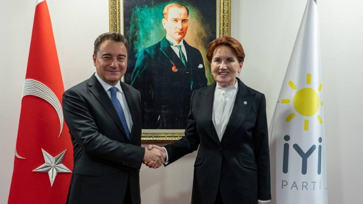 Babacan, Akşener'i ziyaret etti