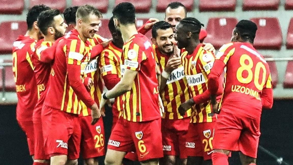 Yukatel Kayserispor: 1 - Sivas Belediyespor: 0 (Maç sonucu)