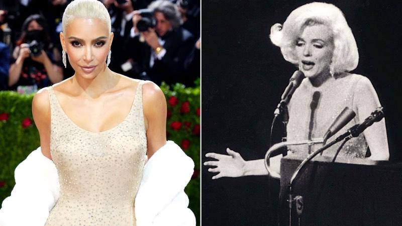 Kim Kardashian: Marilyn Monroe'nun elbisesini giydiğim için benden nefret edeceklerini biliyordum