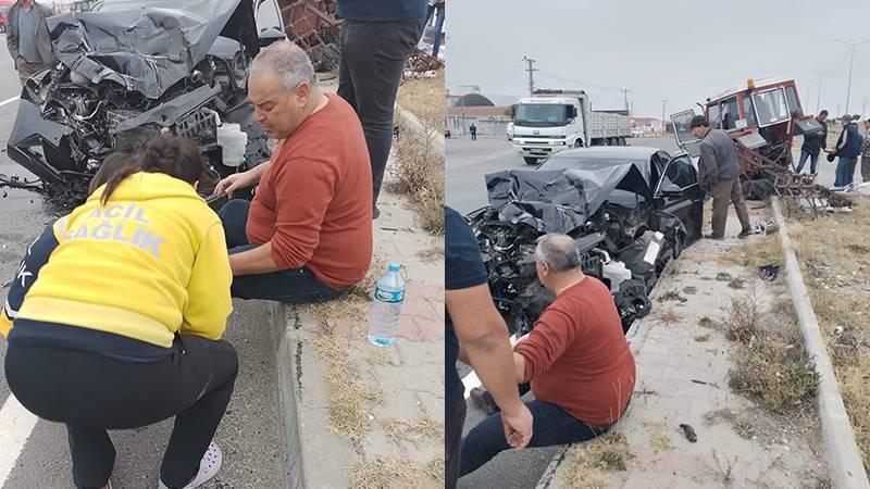 Enez Belediye Başkanı Günenç, trafik kazasında yaralandı