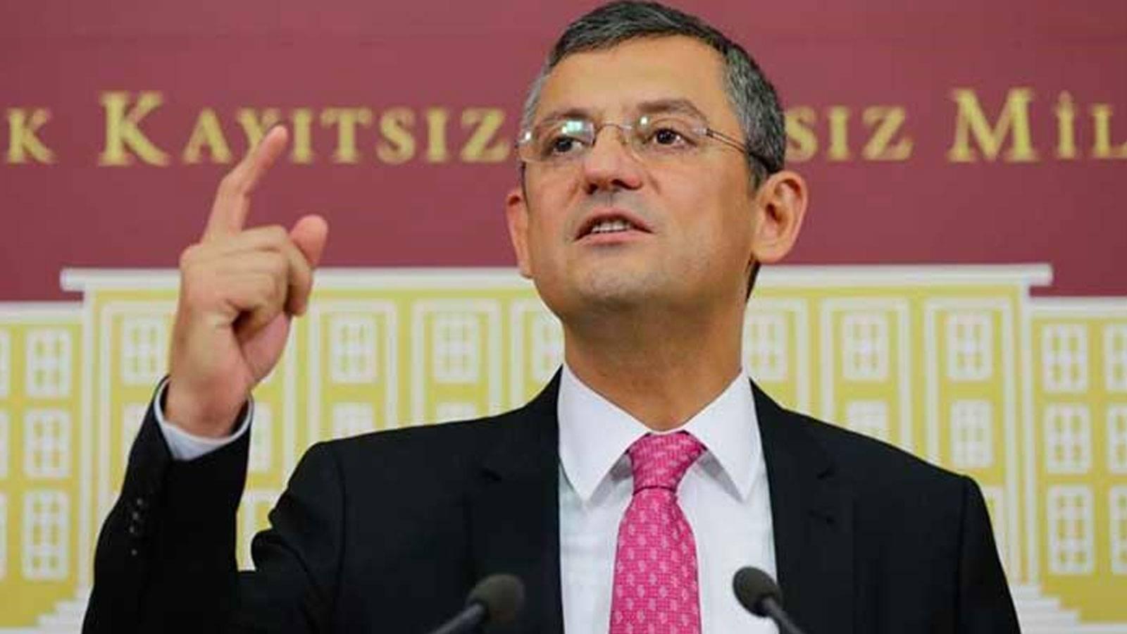 CHP'li Özel: Şırnak Valiliği'nin bir siyasi partinin ilçe başkanı için açıklama yapması, devletin çürümüşlüğünün göstergesidir