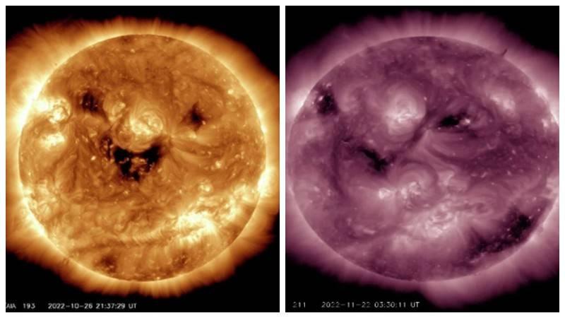 'Gülüşü' yakalanmıştı; NASA, güneşin 'asık suratlı' halini paylaştı 