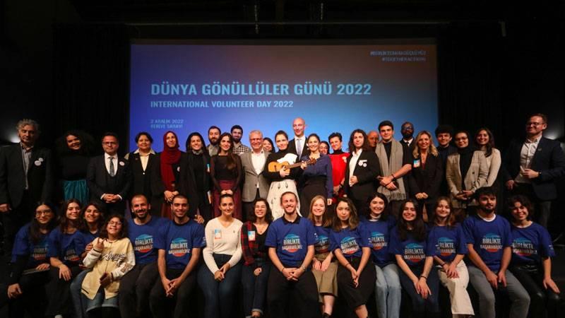 Dünya Gönüllüler Günü’nde gençler dünyanın geleceği için bir araya geldi