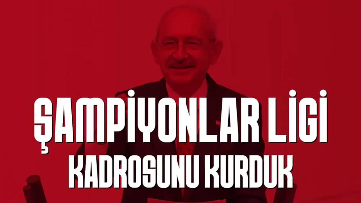 Kılıçdaroğlu: Şampiyonlar Ligi takımını görünce ağlamaya başladılar; şimdi gidin Erdoğan’a, gözyaşlarınızı silsin