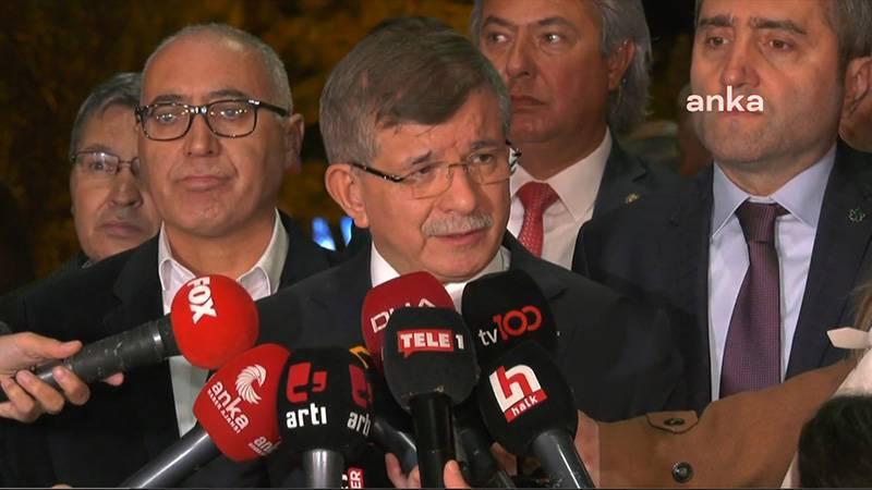 Davutoğlu, saldırıya uğrayan Örs'ü ziyaret etti: Bu olaya sebep olan milletvekilinin en azından insani gerekçelerle özür dilemesi gerekirdi