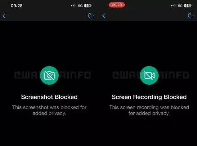 WhatsApp’ta 'ekran görüntüsü alma' sona eriyor
