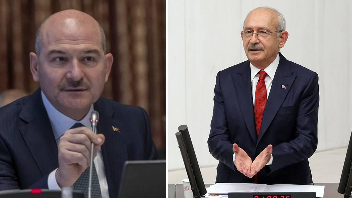 Bakan Soylu'dan Kılıçdaroğlu'na: 4 sorunun 3'ü cevaplandı, dördüncüsü de yarın