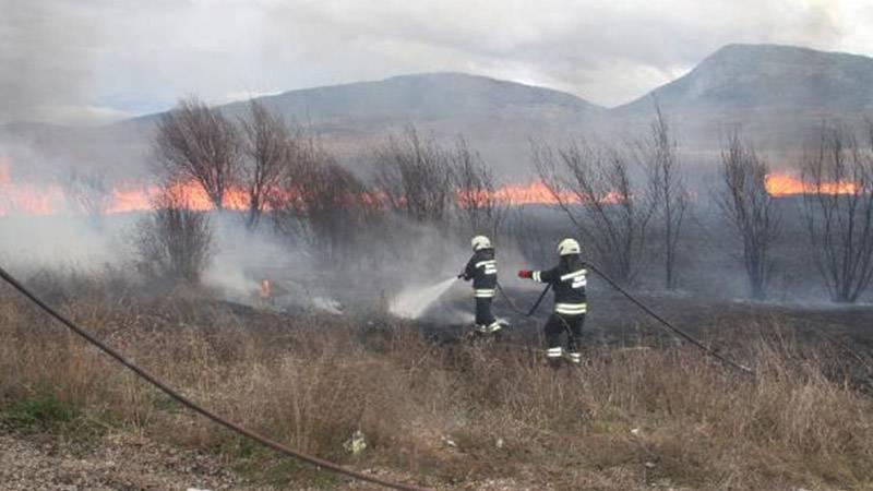 Beyşehir Gölü'ndeki sazlık alanda çıkan yangın kontrol altına alındı