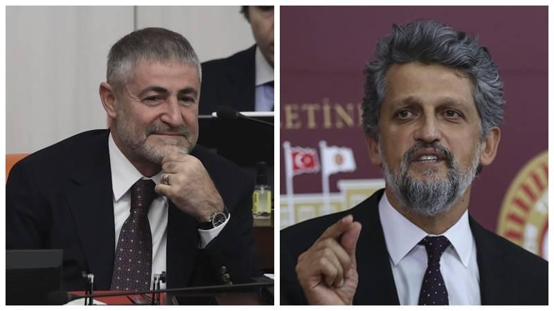 HDP'li Paylan'dan Bakan Nebati'ye: Tek rakibinin Cem Yılmaz olduğunu düşünüyorum; 'EYT mi, o ne' deyip kıkırdadı