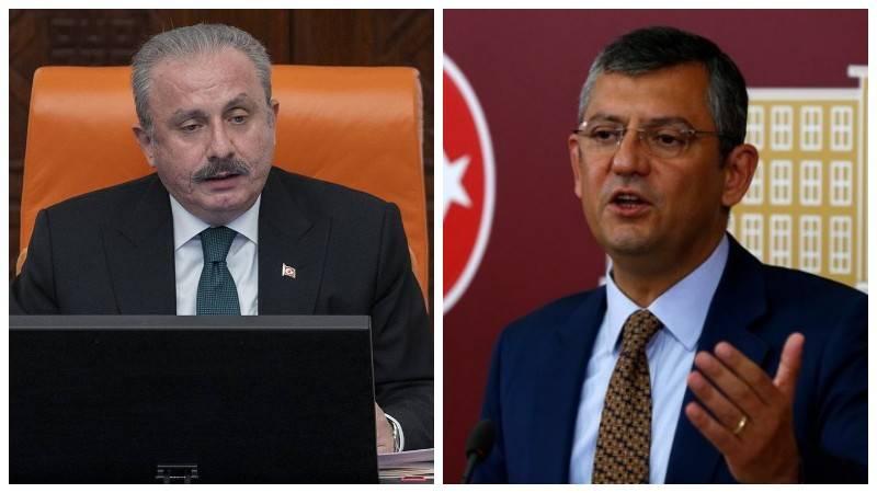 CHP'li Özel'den TBMM Başkanı Şentop'a: Kendisine o makamı boşaltmak düşer!