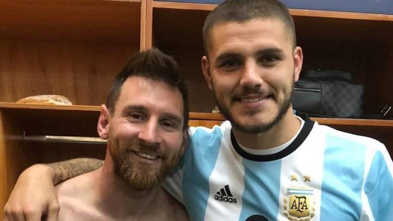 Mauro Icardi'den Lionel Messi ve Arjantin paylaşımı