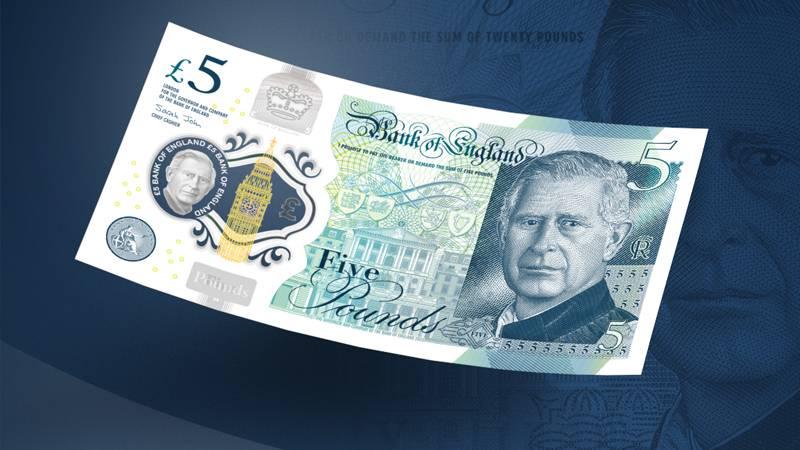 İngiltere'de Kral Charles'ın resminin yer aldığı yeni banknotların tasarımı belli oldu