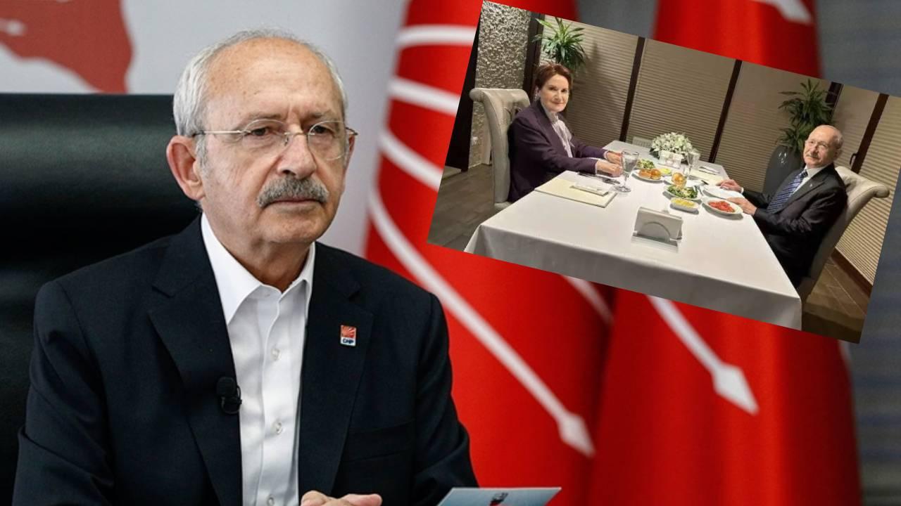 Akşener ile görüşen Kılıçdaroğlu, yakın çevresine, "ucube sistemin değişiminin zorunlu olduğu konusunda mutabakatımız tamam" demiş