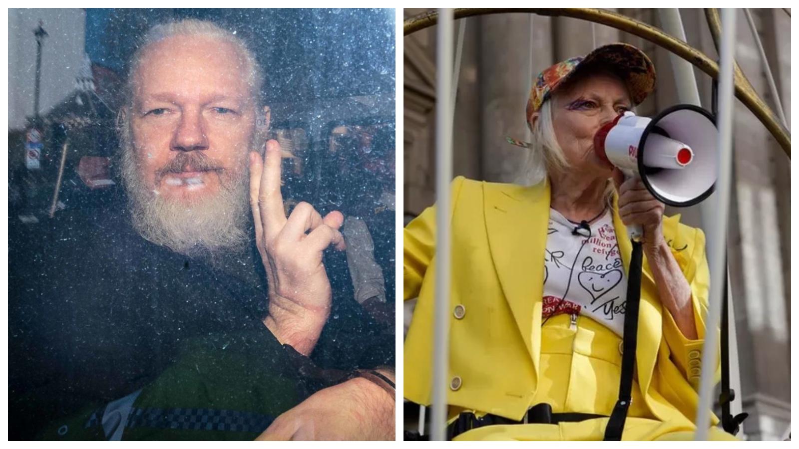 Hapisteki Wikileaks kurucusu Assange, Vivienne Westwood'un cenazesine katılmak için izin isteyecek