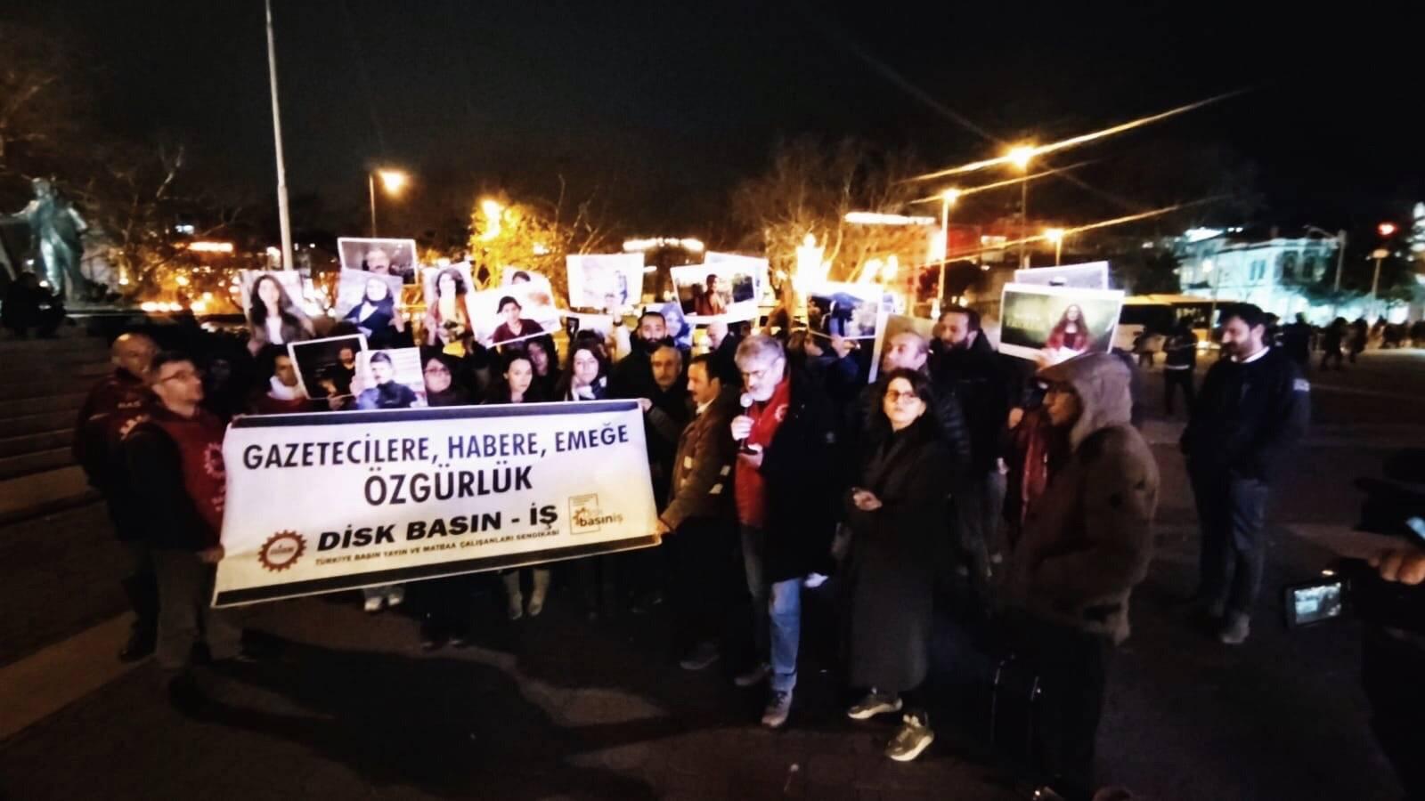 DİSK Basın-İş: Gazetecilere, habere, emeğe özgürlük! 