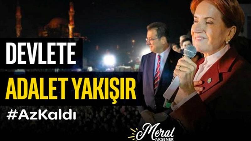 Akşener’in seçim videosunda İmamoğlu detayı: Devlete adalet yakışır