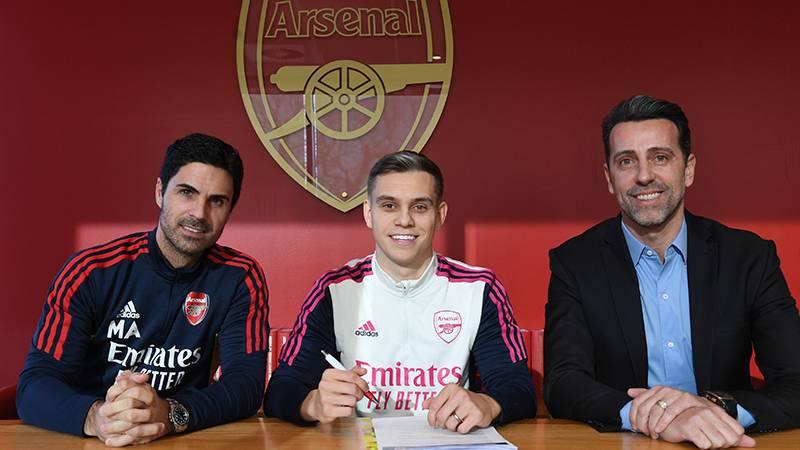 Leandro Trossard resmen Arsenal'de