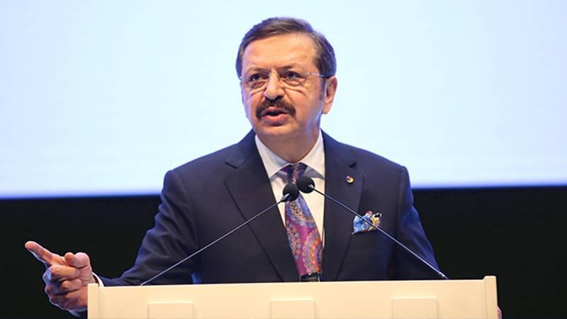 TOBB Başkanı Hisarcıklıoğlu: Hedefimiz dünyanın ilk 5 ihracatçısı arasına girebilmek