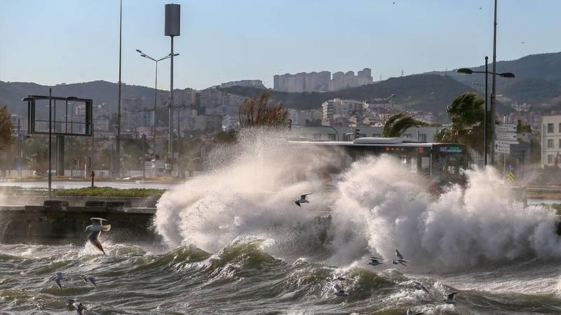 İzmir için fırtına uyarısı!