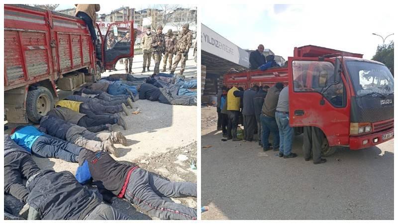 Hatay'da enkazlarda hırsızlık girişiminde bulunan 20 şüpheli gözaltına alındı  