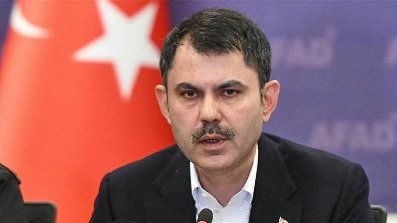 Bakan Kurum: Hasar tespitlerini 1 hafta içinde bitirmeyi planlıyoruz, ay sonuna kadar inşaat faaliyetlerini başlatacağız