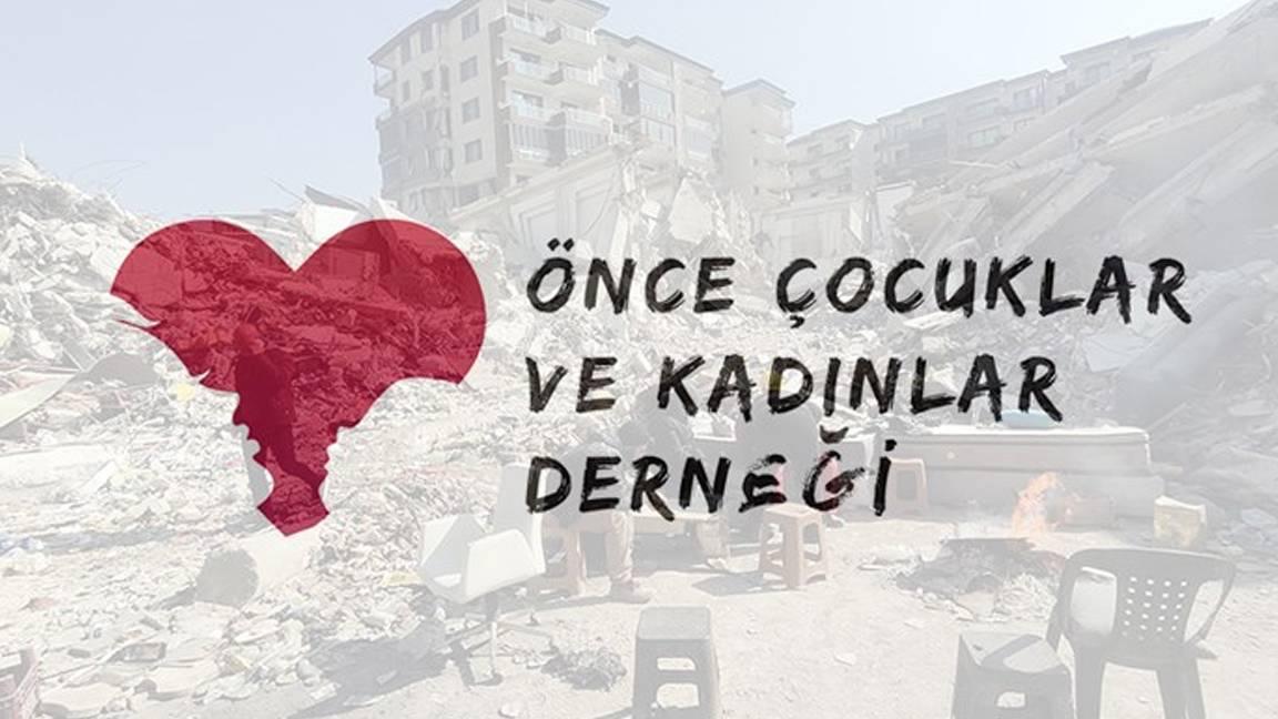 Önce Çocuklar ve Kadınlar Derneği, deprem bölgesindeki ‘kayıp çocuklarla’ ilgili suç duyurusunda bulunacak