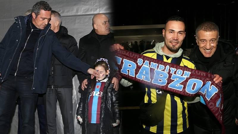 Gelirinin depremzedelere bağışlanacağı Trabzonspor-Basel maçı öncesi kulüp başkanlarından mesaj: "Bu dayanışma ruhu kalıcı olsun"