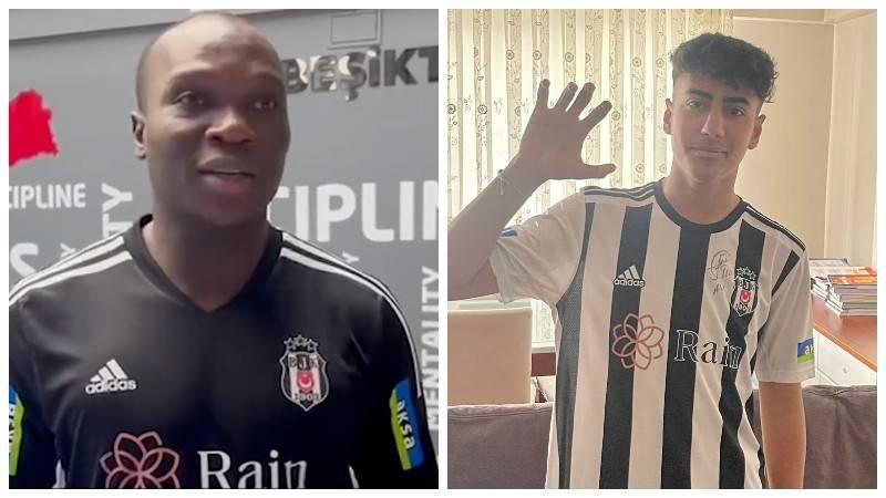 Vincent Aboubakar, Beşiktaş taraftarı depremzede Semih'e imzalı formasını gönderdi