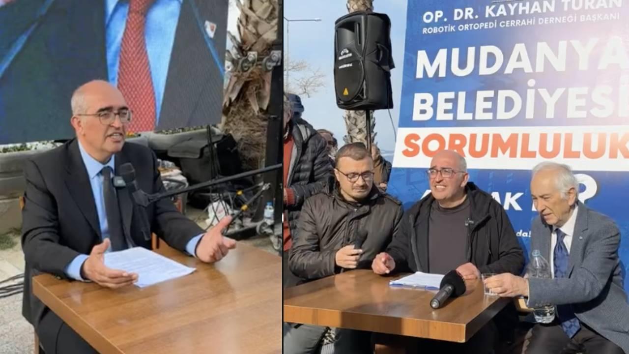 Açmak istediği ortopedi hastanesi için açlık grevi yapan Dr. Kayhan Turan, Mudanya Belediye Başkanı'na yanıt verdi: Kendi verdiği ruhsata muhalefet ediyor! 