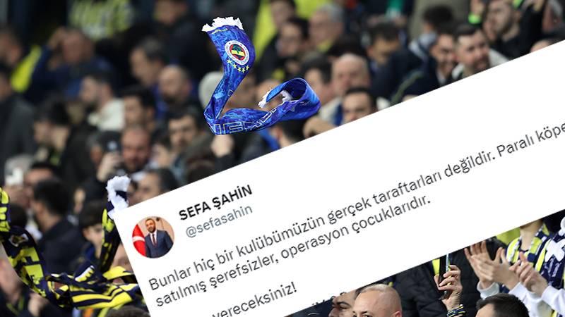 AKP İzmir İl Başkan Yardımcısı Sefa Şahin'den taraftara tehdit ve hakaret: Paralı köpekler, satılmış şerefsizler