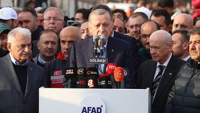 Erdoğan: Türkiye, bizim dönemimizde depremiyle, seliyle, yangınıyla, terörüyle yaşadığı tüm felaketlerin izlerini kısa sürede silmeyi başarmıştır