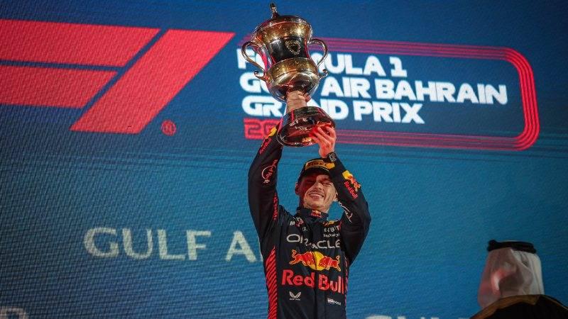 Son şampiyon Verstappen, sezonun ilk yarışını zirvede tamamladı