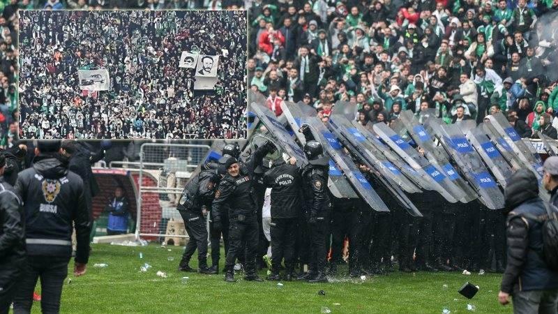 Bursaspor ve kulüp görevlileri PFDK’ya sevk edildi