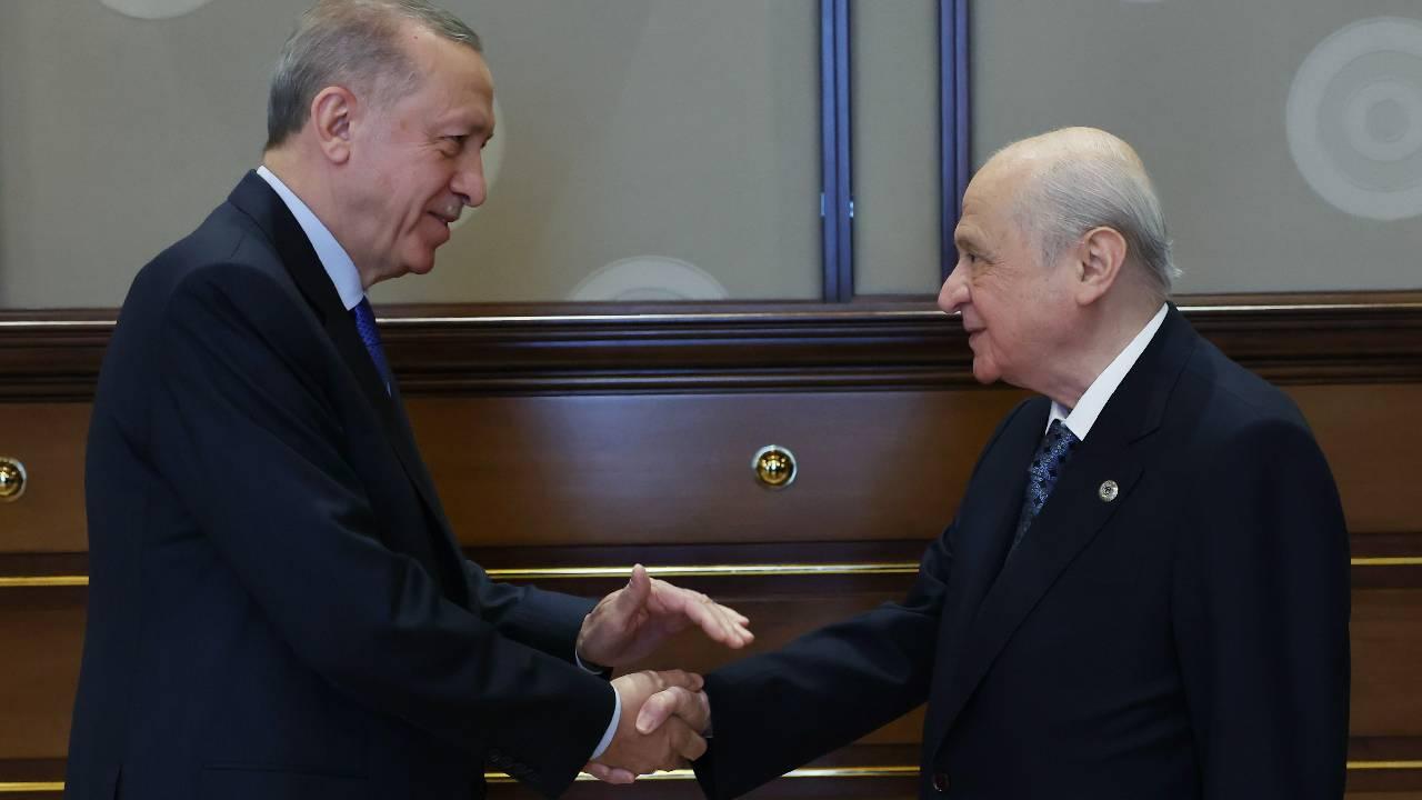 Erdoğan ve Bahçeli görüşmesinde neler konuşuldu? 